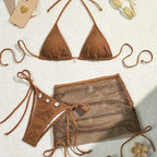 New Sexy Bikinis Female Swimsuits Women Three-Piece Swimwear Beach Swimming Wear Bathing Suits Brazilian Bikini Set Pool Bather SS69