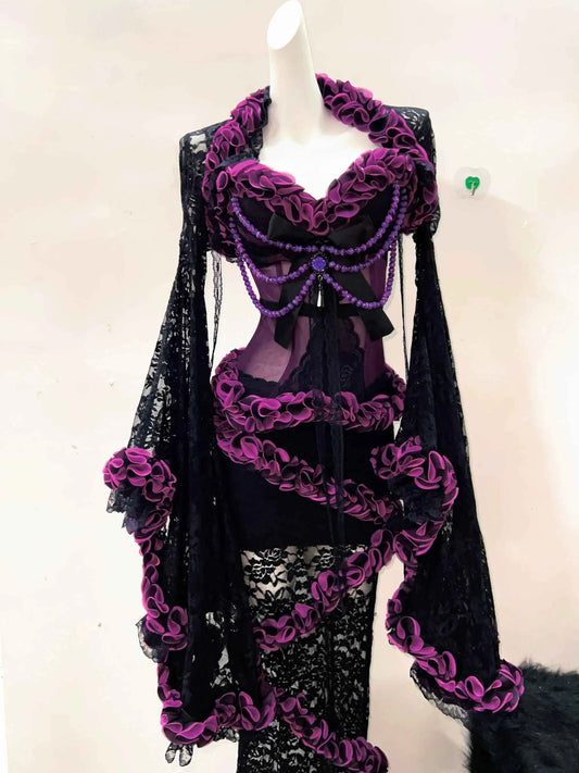 Gothic Tank Tops Punk Tank Tops LolitaTank Tops Kawaii Tank Tops y2k clothes vintage Tops Lace harajuku Tank Tops gothic clothes
