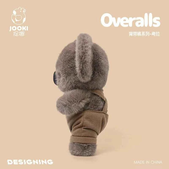 Latest Kawaii overalls, koala sparrow stuffed plush toys, cartoon anime cute children's birthday gifts, fun dolls for Halloween