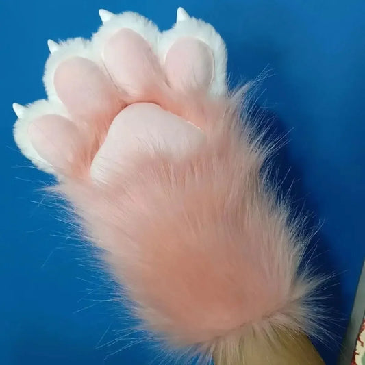 SS69 Animal Claw Mittens Fleece Kigurumi Gloves for Cosplay and Costume