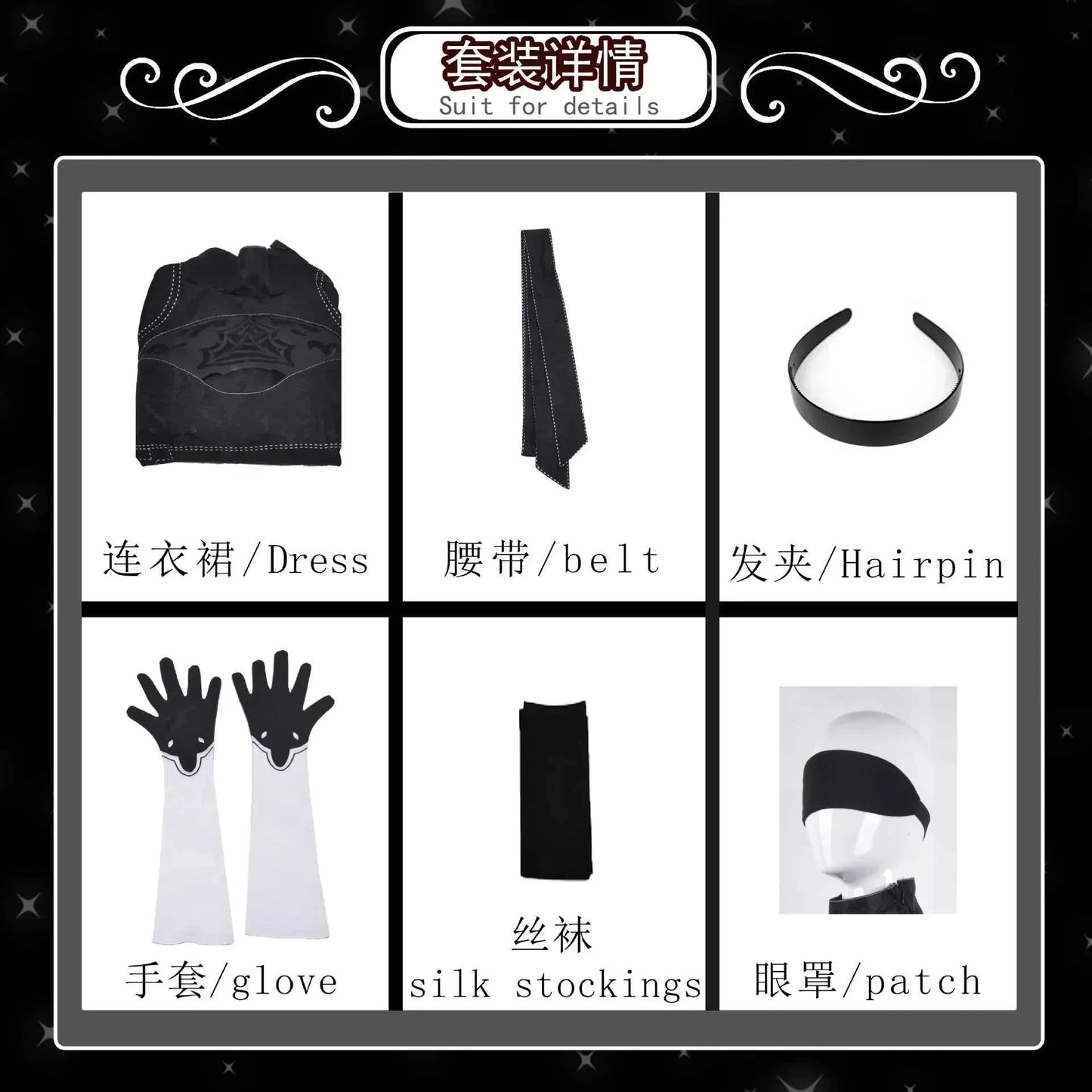 Nier Automata Cosplay Costume Yorha 2B sexy Outfit Games Suit Women Role Play Costumes Girls Hallo ween Party  Dress