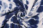 Tie Dye Kimono Swimsuit Cover-Up for Women - Flowy Rayon Beach Dress
