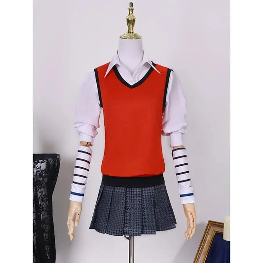 Anime Kakegurui Yomotsuki Runa Cosplay Costume JK School Girl Yumeko kishima Jacket Hoodie Coat Halloween Carnival Outfit SS69