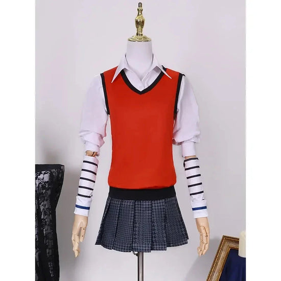 Anime Kakegurui Yomotsuki Runa Cosplay Costume JK School Girl Yumeko kishima Jacket Hoodie Coat Halloween Carnival Outfit SS69