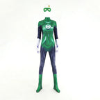 Halloween Woman Green Cosplay Costume Lantern Female Superhero Zentai Suit Ladys Cosplay Bodysuit Adults Men Male Party Jumpsuit