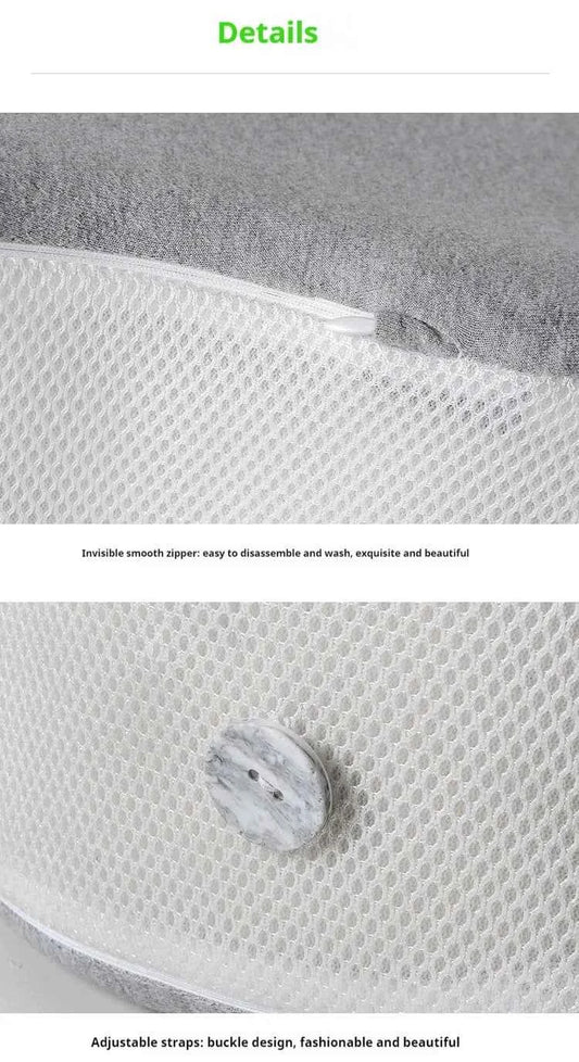 Orthopedic Slow Rebound Memory Cotton Clamp Leg Pillow Maternity Foot Pillow Strap Adjustable Side Sleeping Knee Leg Pillow