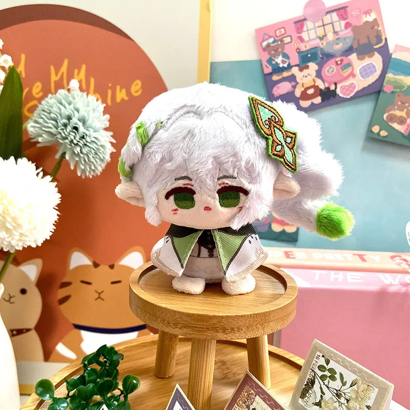 Alice Genshin Impact Plush Doll Sandrone Columbina Yae Miko Arlecchino Nicole Lohen Linnea Game Cosplay Stuffed Toy Illuga Gift