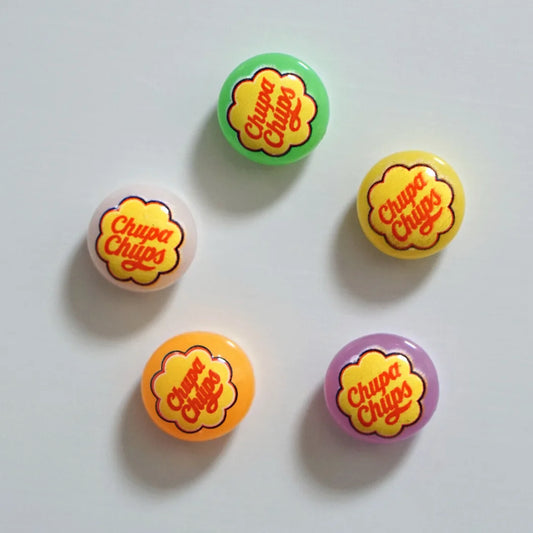 5Pcs Colorful Candy Fridge Magnets Chocolate Lollipop For Refrigerator Cute Home Kitchen Decorations Photo Stickers