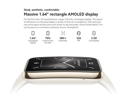 For Global Version Mi Band 7 Pro AMOLED Screen Blood Sleep Breathing Oxygen Monitoring Health Management Smart Watch