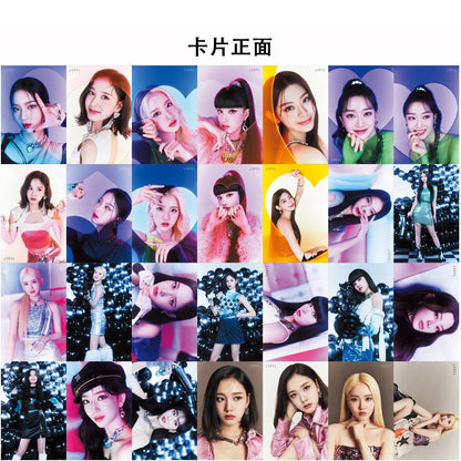 50 Cards / Set Stayc New Album Laser Card Lomo Card Girl Group Print Photo Card Beautiful Photo Fan Girl Gift Small Card Kpop SS69