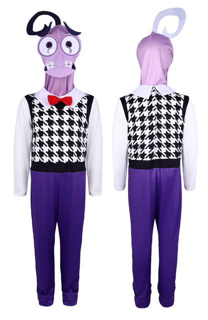 Inside Out Joy Cosplay Costume Unisex Polyester Jumpsuit for Halloween
