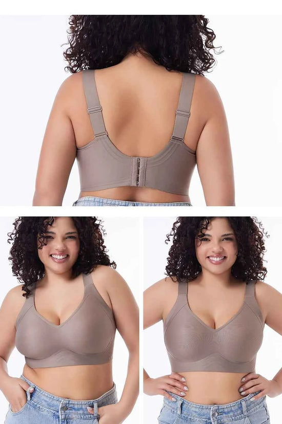 FallSweet Push UP Bra for Women Seamless Plus Size Bras Thin Cup Wireless Bralette Sexy Brassiere Femme M-6XL