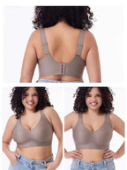 FallSweet Push UP Bra for Women Seamless Plus Size Bras Thin Cup Wireless Bralette Sexy Brassiere Femme M-6XL