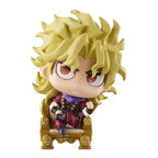 BANDAI JOJOs WORLD3 Bizarre Adventure Action Figure Toy Amine Q Version 4.5cm DIO Bruno Bucciarati Toys Gifts