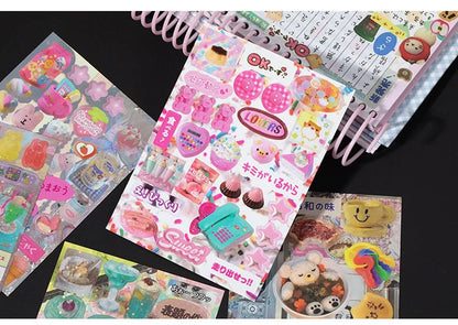 45pcs Japanese Retro Early Style Manga Cut Film Sticker Book Kawaii Girl Scrapbook Journal DIY Deco Cute Showa Phone Case Decals SS69