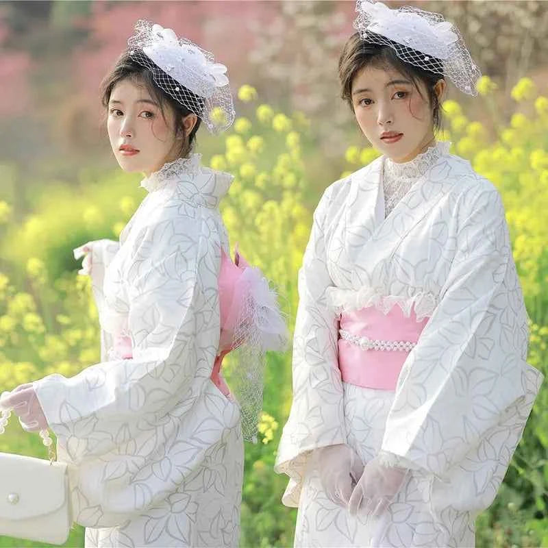Fashion Photography Clothes Party Dress Japanese Kimono Cosplay Yukata Women Clothing Traditional Ethnic Style Streetwear Stage