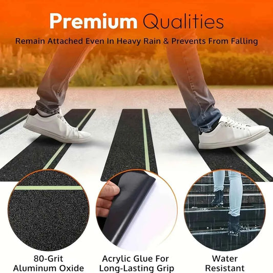 Luminous Anti-Slip Traction Tape Outdoor/Indoor Stair Step Anti-Slip Tape Stair Tread Waterproof Anti-Slip Tape