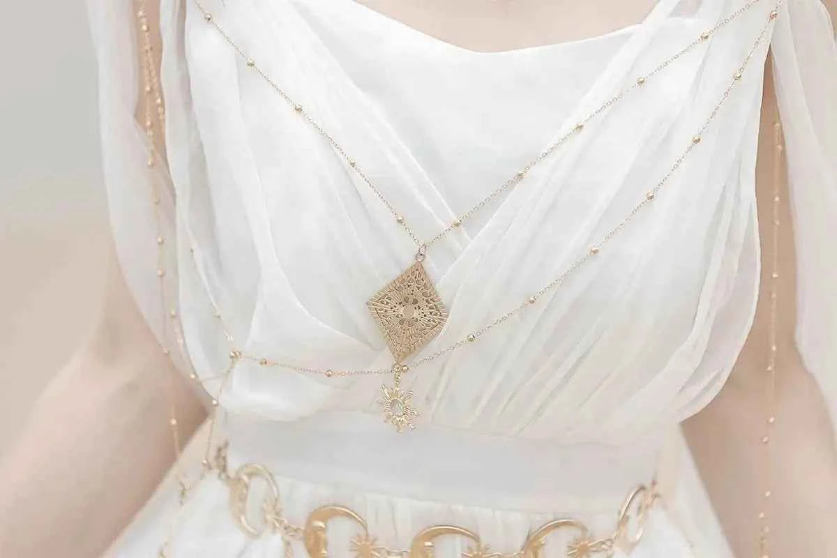 NONSAR God Greek Sweet Vintage Fairy Dress Women Summer Court Style Han Elements Chiffon Elegant floating Strap Long Dresses