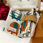 Women Cute Zipper Hasp Short Wallet PU Leather-Capacity Coin Purse Money Bag Frosted Printing ID Card Holder Girl Cute Clutch