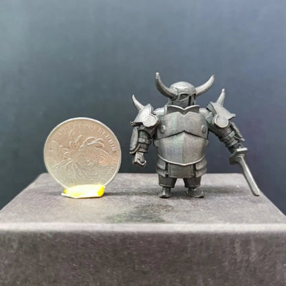 Brass Make Old Hog Rider Action Figures Miniature Ornament Accessories Super Knight Mini Desktop Car Interior Model Figurine SS69