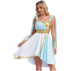 Women's Ancient Greek Goddess Chiffon Cosplay Dress