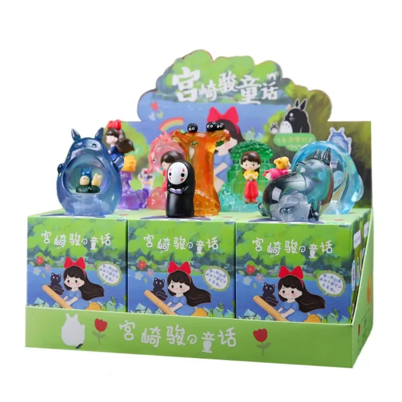 SS69 Totoro PVC Anime Model Blind Box 6-Piece Set Kawaii Home Decor