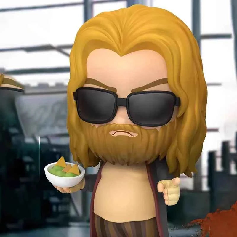 Marvel Hot Toys Cosbaby  Avengers Super Hero Spider-Man Captain America Black Adam Joker Harley Quinn Iron Man Mini Collection