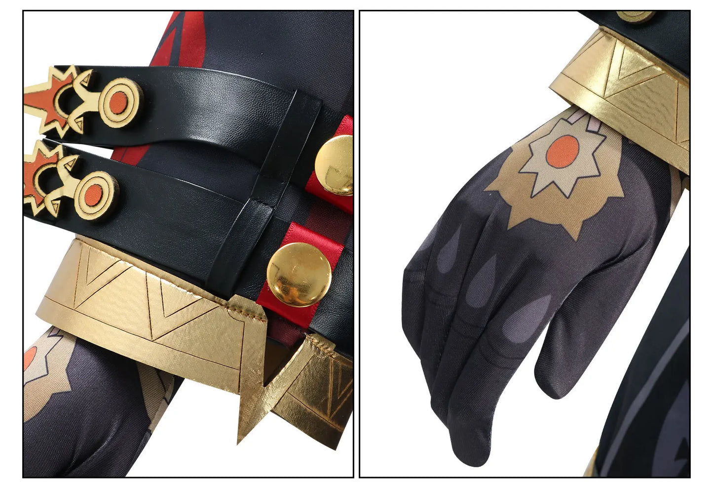 Mavuika Cosplay Costume Game Genshin Impact Uniform Earrings Sunglasses Pyro Archon Natlan God of War Halloween Party Women