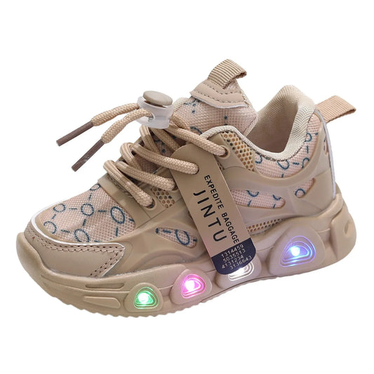 Kids Casual Shoes Led Light Up Shoes For Girls Toddler Walking Shoes Girls Kids Children Baby Casual Shoes кросівки дитячі