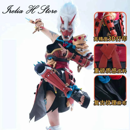Irelia H Store Kiriko from O W Kiriko Cosplay Costume for women Game halloween costumes armors full set high quality new skin