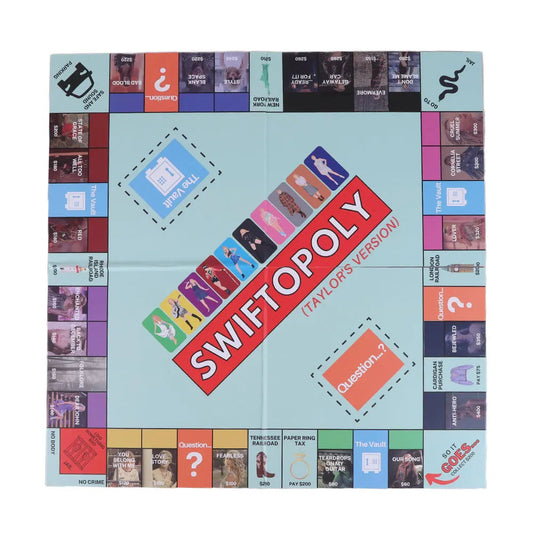 Taylor's Monopoly Board Game Fun Party Family Interactive Chess Games Swiftopoly Board Game Adults Fans Interactive Board Game SS69