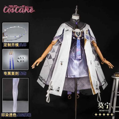 Game Wuthering Waves MORNYE Cosplay Costume Uniform Halloween Carnival Party Christmas Play Role Clothes Clothing for Women