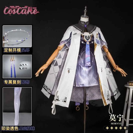 Game Wuthering Waves MORNYE Cosplay Costume Uniform Halloween Carnival Party Christmas Play Role Clothes Clothing for Women