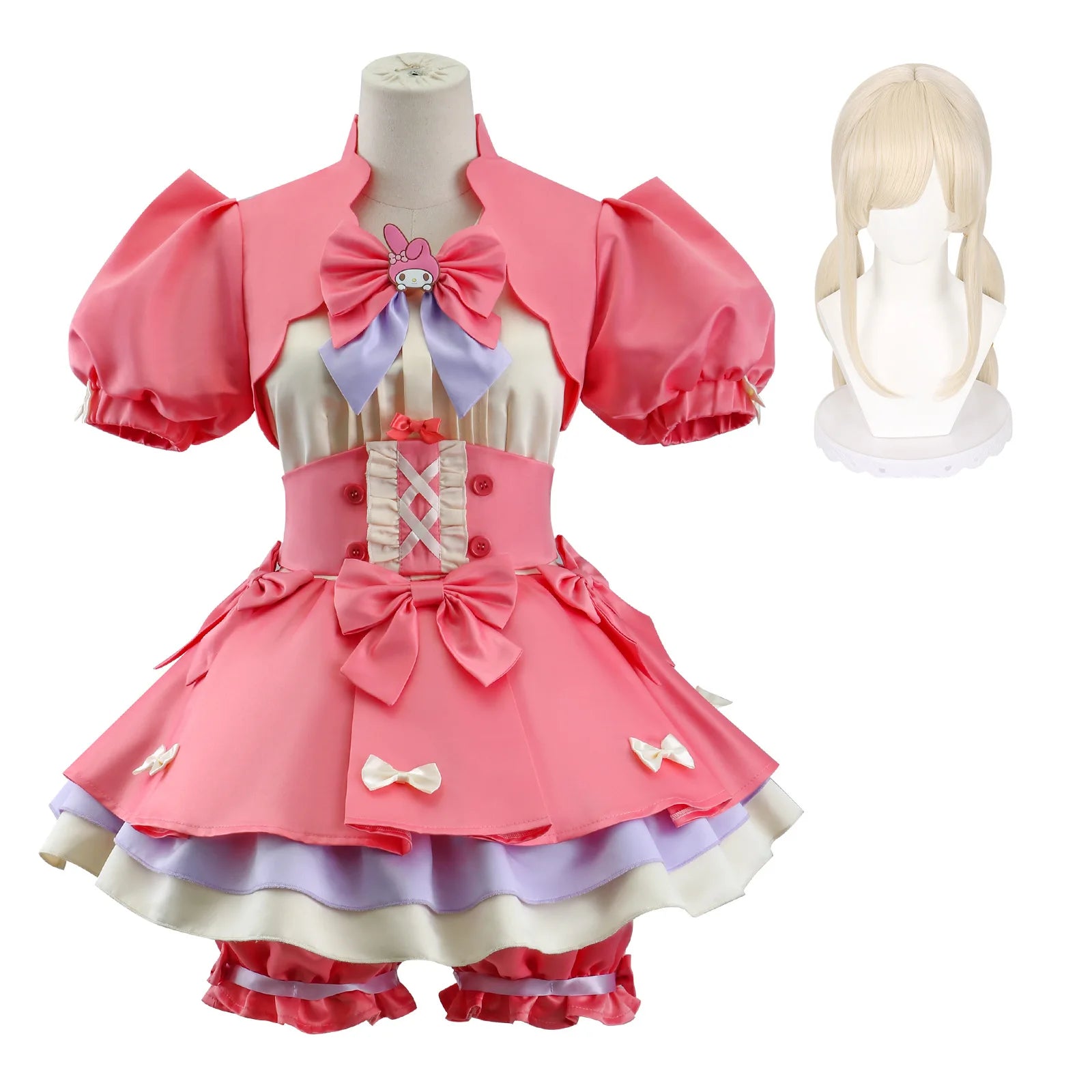 Lily Barrier Identity V Cheerleader Costume Pink Women's Uniform