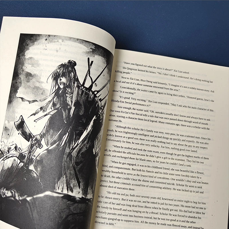 Vol.1-8 Tian Guan Ci Fu manga books in English Novel heaven official's blessings book Comic Book 1/2/4 book optionall SS69