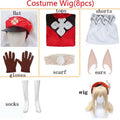 Genshin Impact Klee Cosplay Costume Set with Wig