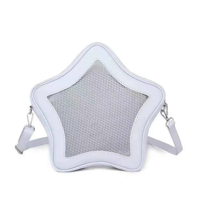 Original Cute Kawaii Ita Bag Anime Five Pointed Star Two-dimensional Crossbody Bag Street Fashion Ulzzang Shoulder Bag