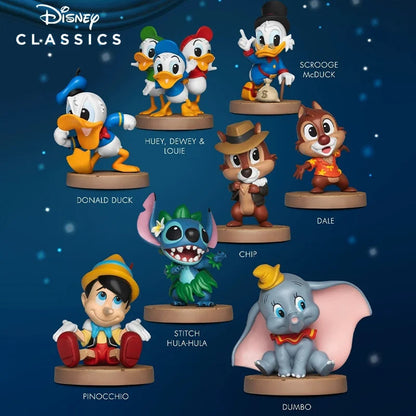 Disney Classic Series Surprise Blind Box Collectible Figurine Donald Duck Stitch Cute Cartoon Model Figure Toy Boy Birthday Gift SS69