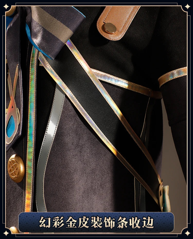 Genshin Impact Freminet Cosplay Costume Uniform Anime Chinese Style Halloween Costumes Role Play for Women Game SS69