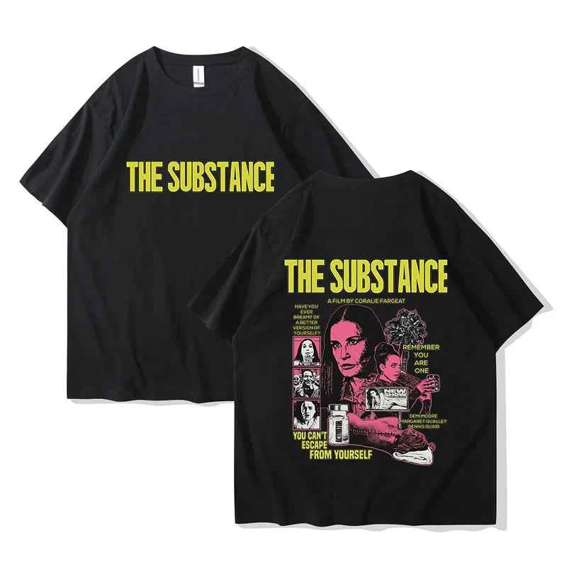 The Substance Monstro Elisasue T Shirt Men/women Harajuku Vintage Graphic Tshirt Classic Unisex High Quality Cotton Tee Shirts