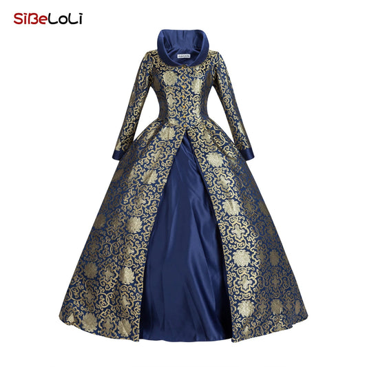 Victorian Masquerade Dresses for Women, Renaissance Dress, 18th Century, Baroque Rococo Marie Antoinette, Historical Clothing SS69