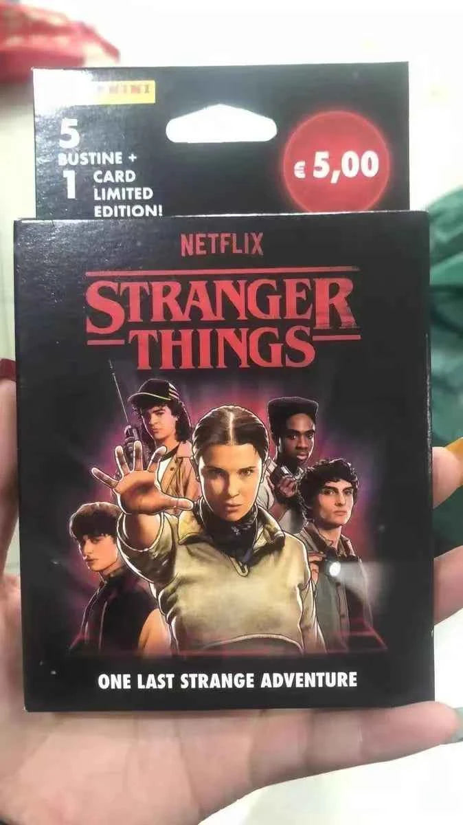 PANINI Stranger Things Series Will Byers Eleven Character Peripheral Collection Cards Stickers Hanging Box Toys Holiday Gifts