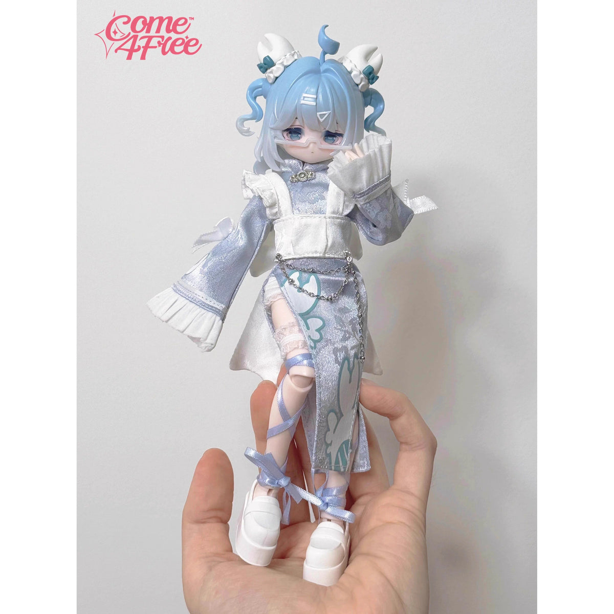 Original Come4free Ocean Gem Series Mystery Box Joint Movable Doll Dress Up Doll Trendy Play Blind Box Ornament Collectible