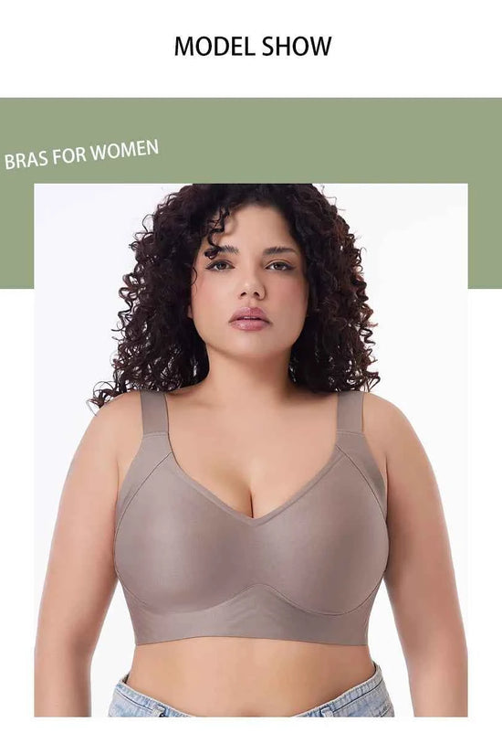 FallSweet Push UP Bra for Women Seamless Plus Size Bras Thin Cup Wireless Bralette Sexy Brassiere Femme M-6XL