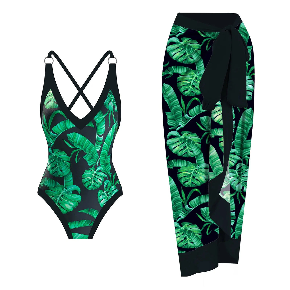 2023 New Arrival Push Up Women Bikini Set Floral Printed Ruffle Bikinis Strappy Bandage Swimwear Brazilian Biquini Bathing Suit SS69