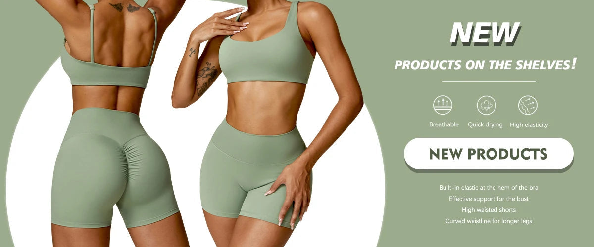 2PCS Yoga Suit Sports Set Women Quick-Drying Gym Set Women Tracksuit Running Workout Long Sleeve Sports Shirt Yoga Clothing SS69