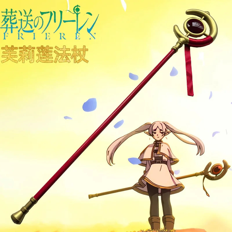 1:1 Cosplay Frieren Beyond Journey's End Magic Wand Fern Magic Wand Himmel Knife Prop Weapons Safety PU Rubber Halloween