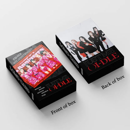 KPOP 55cards/set (G) I-DLE Album Card I FEEL Album GIDLE Ye Shuhua MINNIE Printed Photo Card LOMO Card Gift For Girls Collection SS69