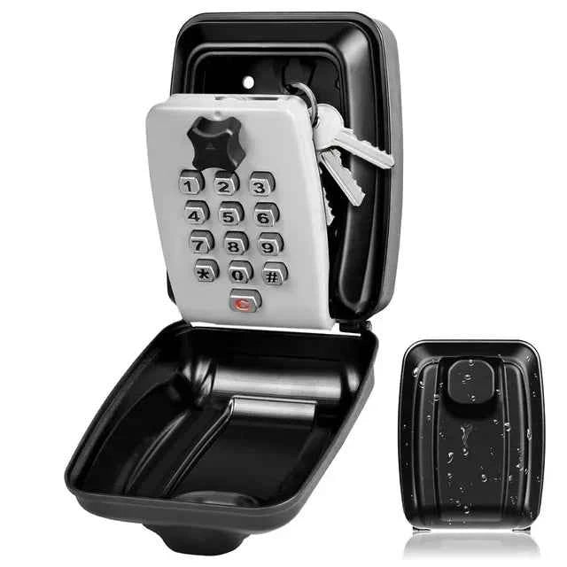 Waterproof Wall Mounted Key Safe Box Anti-theft Key Storage With Combination Password Lock Homestay Office Home Indoor Outdoor