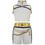 Kpop Girls Stage performance cos Halloween Carnival  theme party performance Idol Roleplay Fashion girls suits